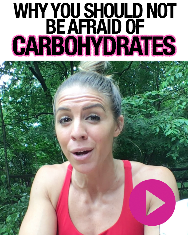Why you shouldn't be afraid of carbs?