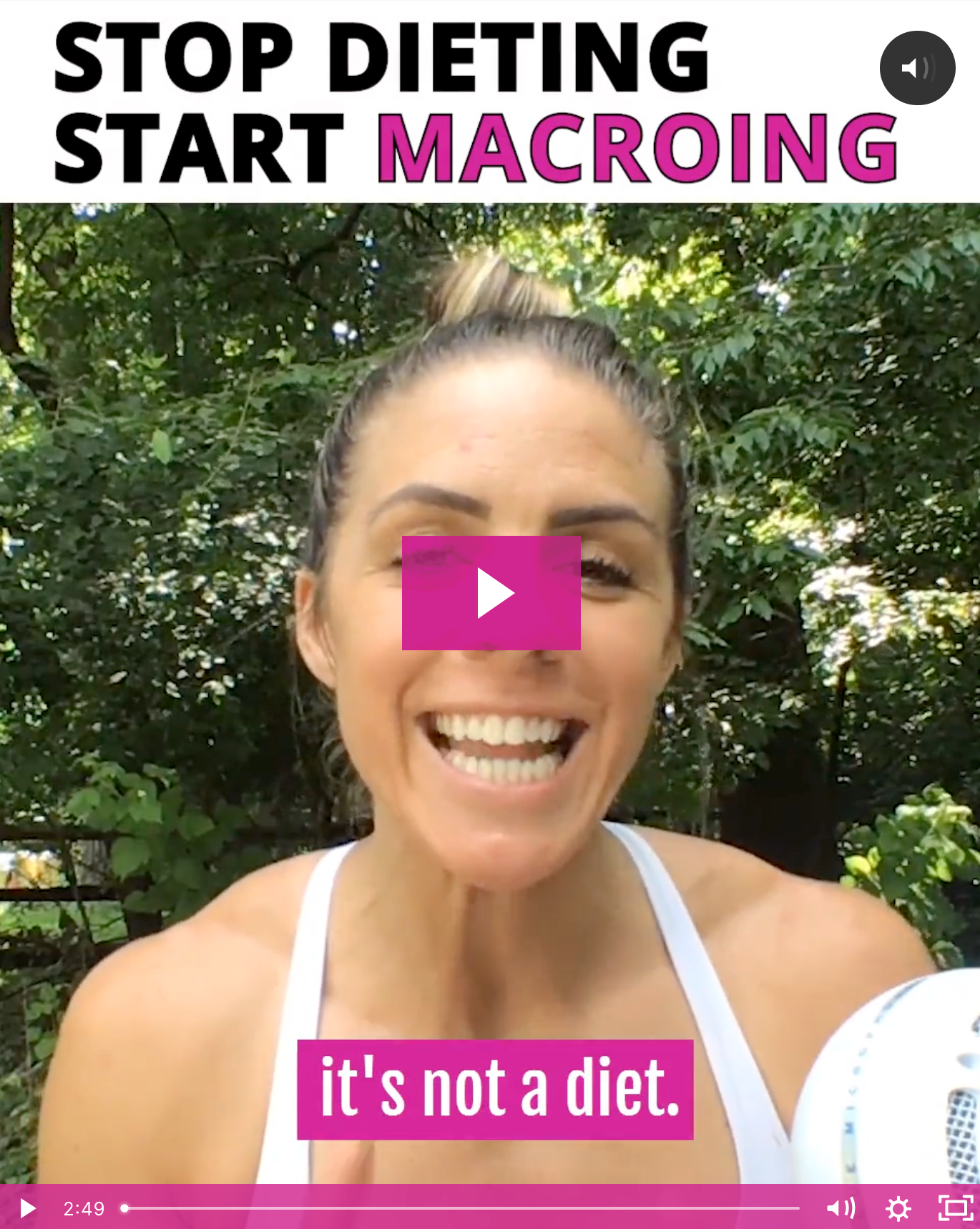 Dieting Vs. Macroing