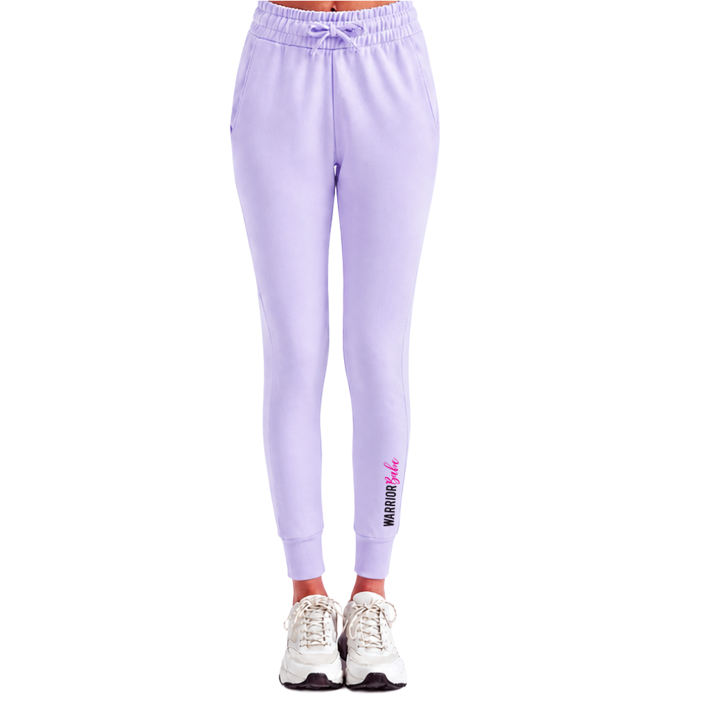WarriorBabe Lilac Women's Fitted Joggers