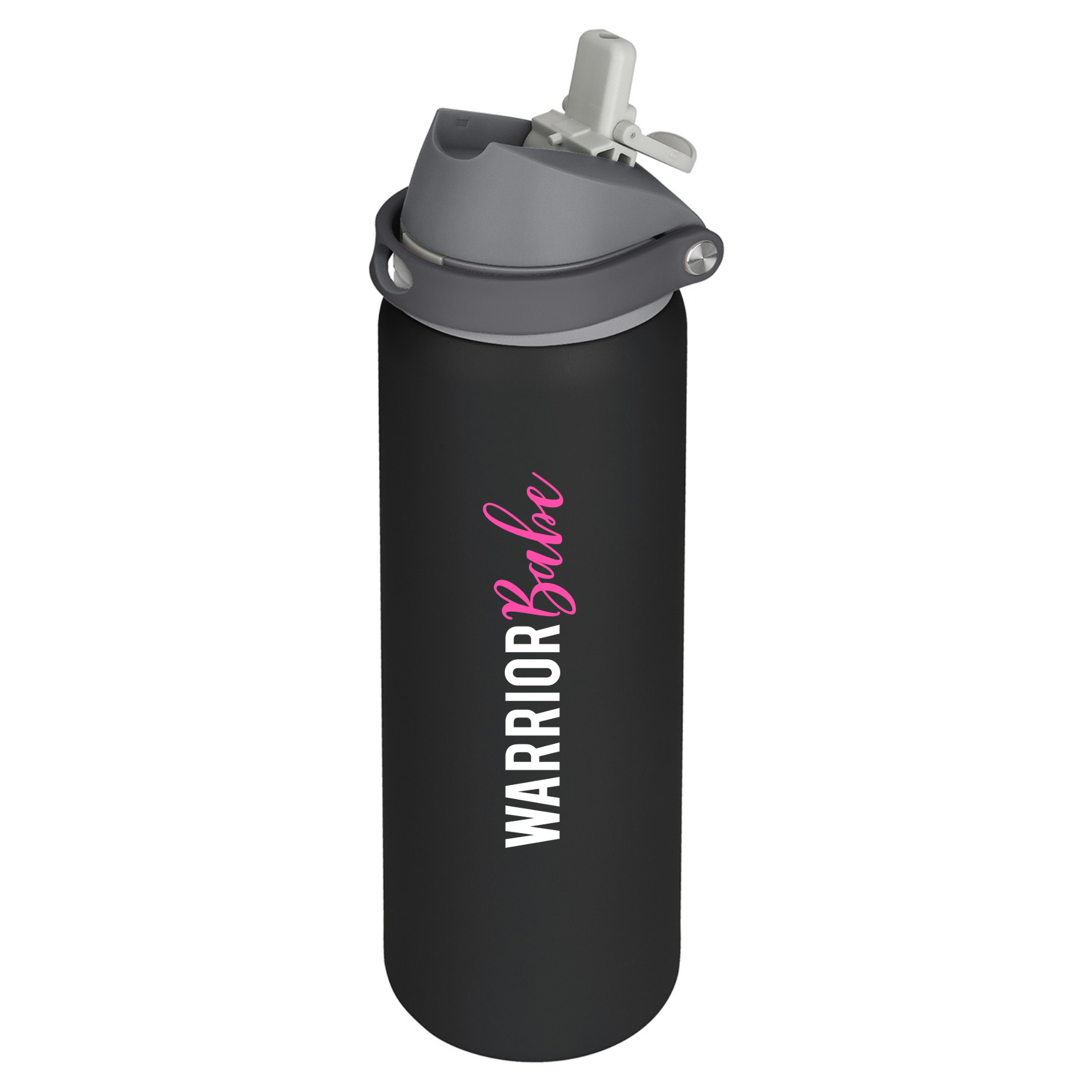 WarriorBabe 32 oz Chug &amp; Sip Water Bottle